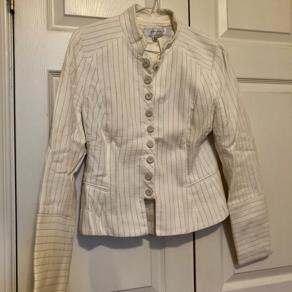Zara linen cotton blazer - Picture 4 of 7